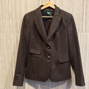 United Colors Of Benetton Charcoal Women's Blazer